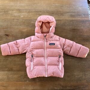 Patagonia Hi-Loft Down Sweater Hoodie Coat 18M